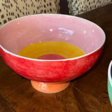 Color Field Footed Fruit Bowl | Candyland