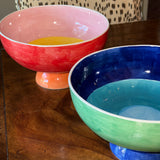Color Field Footed Fruit Bowl | Landscape