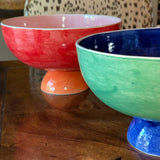 Color Field Footed Fruit Bowl | Candyland