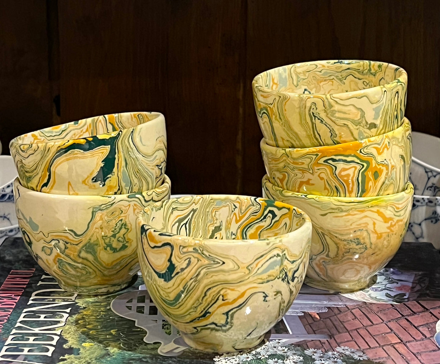 Set of 6 Cafe Cups