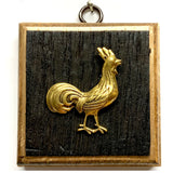 Bourbon Barrel Frame with Rooster