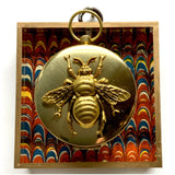 Acrylic Frame with Grande Bee on Compass / Slight Imperfections