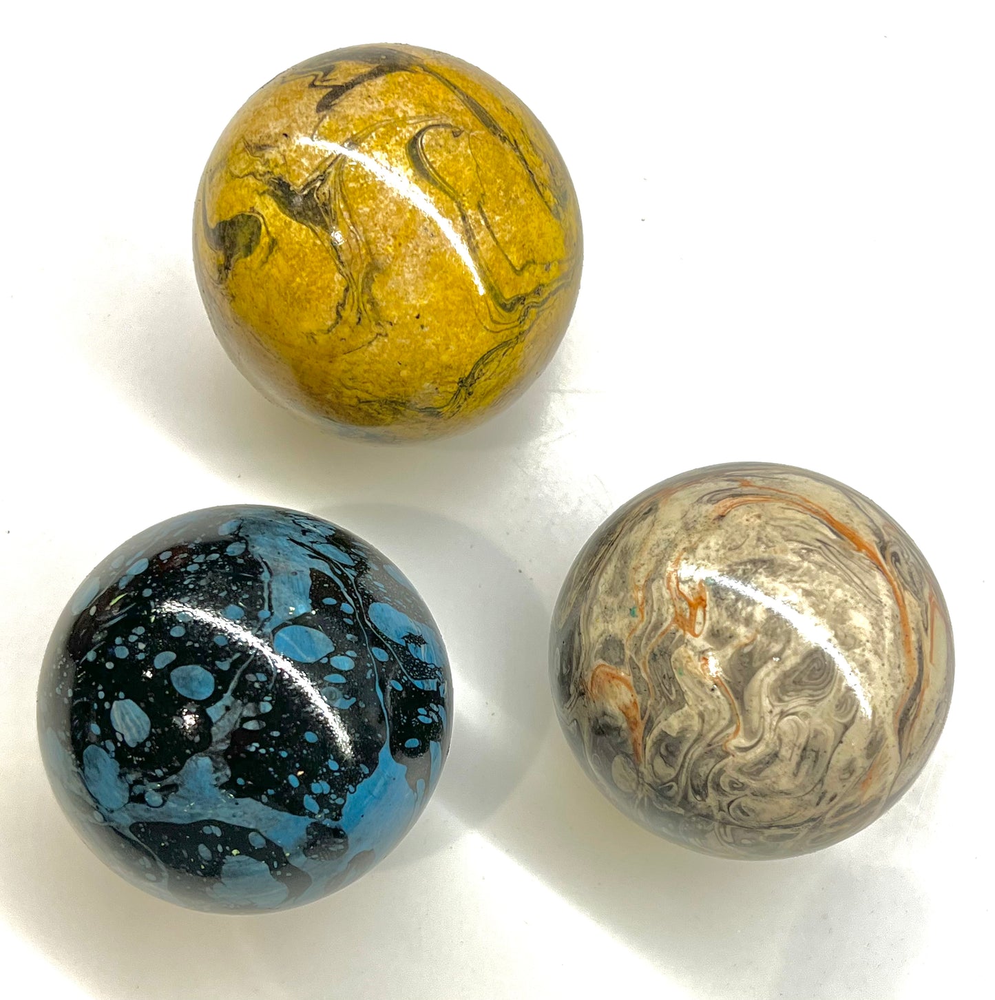 Paperweights by Globemaker Julia Forte BLUE