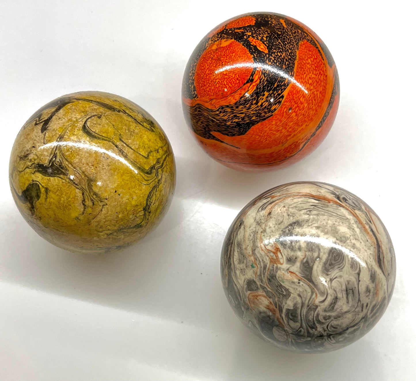 Paperweights by Globemaker Julia Forte EARTH TONE 2