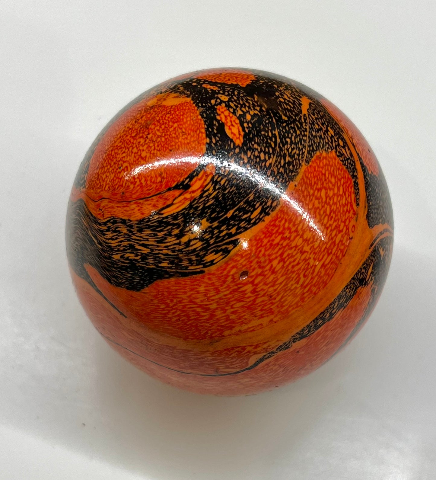 Paperweights by Globemaker Julia Forte ORANGE