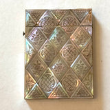 Antique Mother of Pearl Card Case