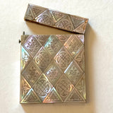 Antique Mother of Pearl Card Case