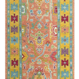 Oushak Inspired Handmade Rug