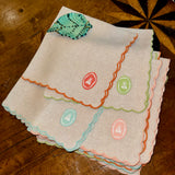 Intaglio/Cameo Dinner Napkins (Set of Four)