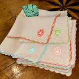 Intaglio/Cameo Dinner Napkins (Set of Four)
