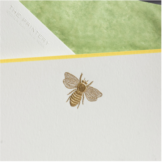 The Printery Boxed Notecards | Bee