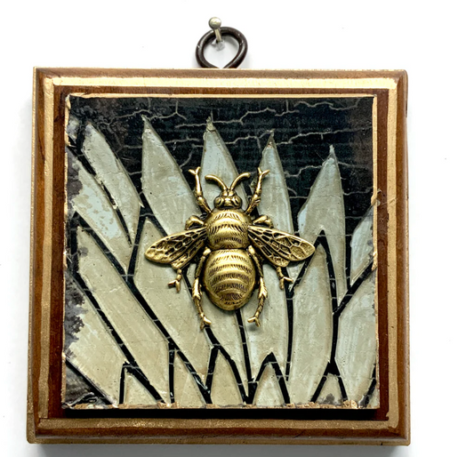 Wooden Frame with Grande Bee on Coromandel