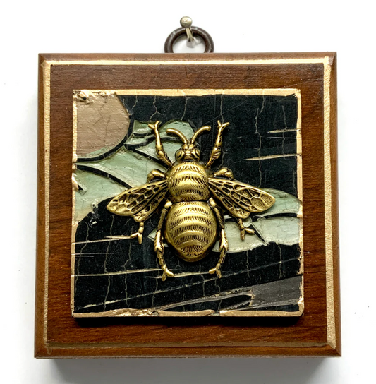 Wooden Frame with Grande Bee on Coromandel