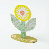 Card | Joy Stand-Up Flower