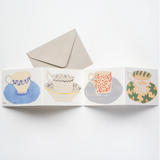 Card | Four Teacups