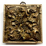 Painted Frame with Rose Cross