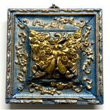 Painted Frame with Butterfly