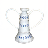 English Delftware Candlestick 8 | Emily Mitchell