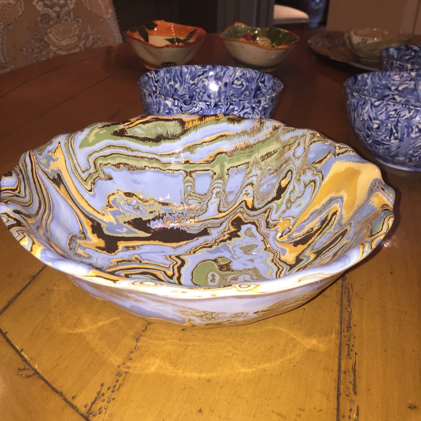 Small Scalloped Bowl