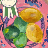 Lemon Lime Grazie Greeting Card