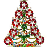 Czech Rhinestone Christmas Tree