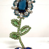 Spring Czech Rhinestone Flower
