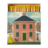 Red Brick | Square - Safety Matches