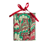 Holiday Mini Picture Frame Ornament in Festive Marble