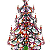 Czech Rhinestone Christmas Tree