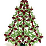 Czech Rhinestone Christmas Tree