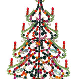 Czech Rhinestone Christmas Tree