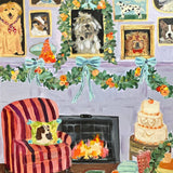 Dog Parlor Greeting Card