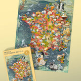 France Cheese Puzzle