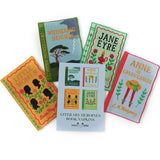 Literary Heroines Embroidered Cocktail Napkins (Set of Four)