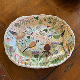 Amelia Tuttiett Platter with Birds