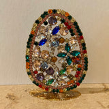 A Czech Rhinestone Egg