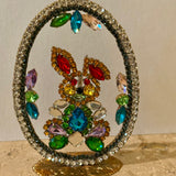 A Czech Rhinestone Egg