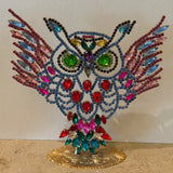 A Czech Rhinestone Owl