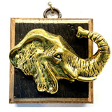 Bourbon Barrel Frame with Elephant