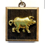 Bourbon Barrel Frame with Pig