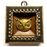 Wooden Frame with Owl