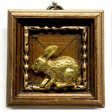 Wooden Frame with Bunny
