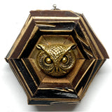 Wooden Frame with Owl