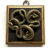 Bourbon Barrel Frame with Snakes
