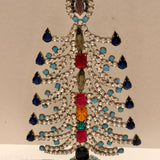 Czech Rhinestone Christmas Tree