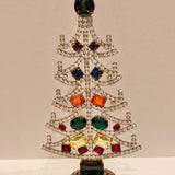 Czech Rhinestone Christmas Tree