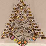 Czech Rhinestone Christmas Tree