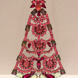 Czech Rhinestone Christmas Tree