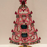 Czech Rhinestone Christmas Tree