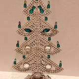 Czech Rhinestone Christmas Tree